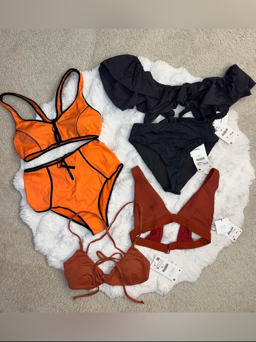 ✨ SUMMER SALE‼️☀️BRAND NEW WITH TAGS - NEVER WORN Zara Swimwear Bundle – M